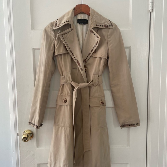 BCBGMaxAzria Trench Coat - Picture 1 of 9